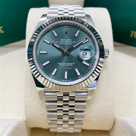 used stainless steel rolex datejust|2022 rolex datejust 41mm.